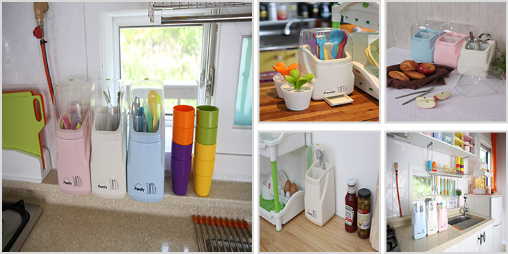 家庭式勺筷收纳盒