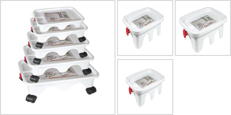 Spout Rectangle Flowerpot  Stand