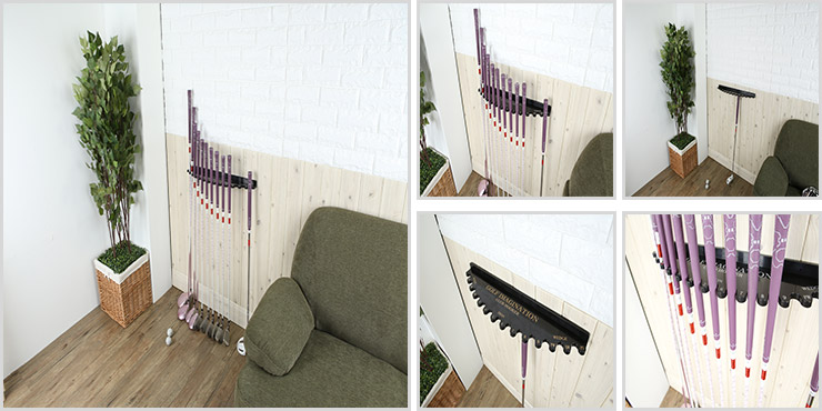 ゴルフクラブ掛け